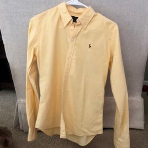 Yellow Ralph Lauren Polo Oxford
